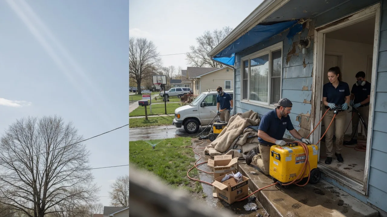 Basement Flood Cleanup in Caneyville, KY near me